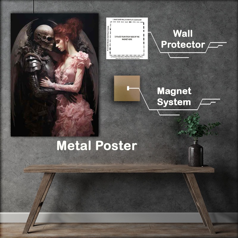 Buy Metal Poster : (Bone Chilling Beauty The Aesthetics of Death)