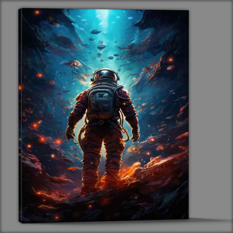 Buy Canvas : (Galactic Discoveries Delving into the Universes Depths)