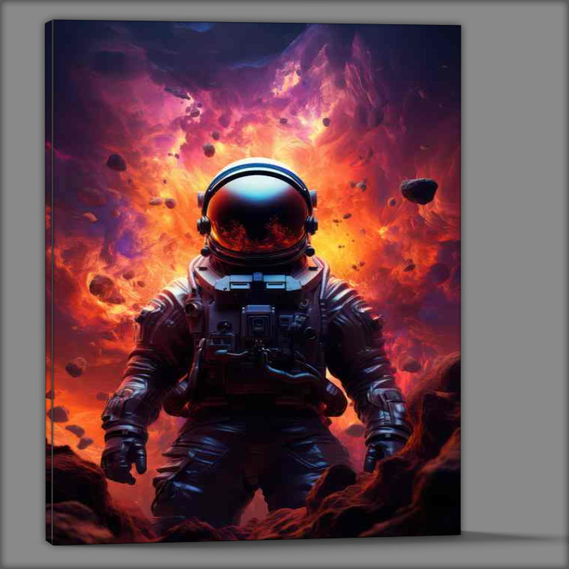 Buy Canvas : (Infinite Odyssey Astronauts Journey in the Cosmos)