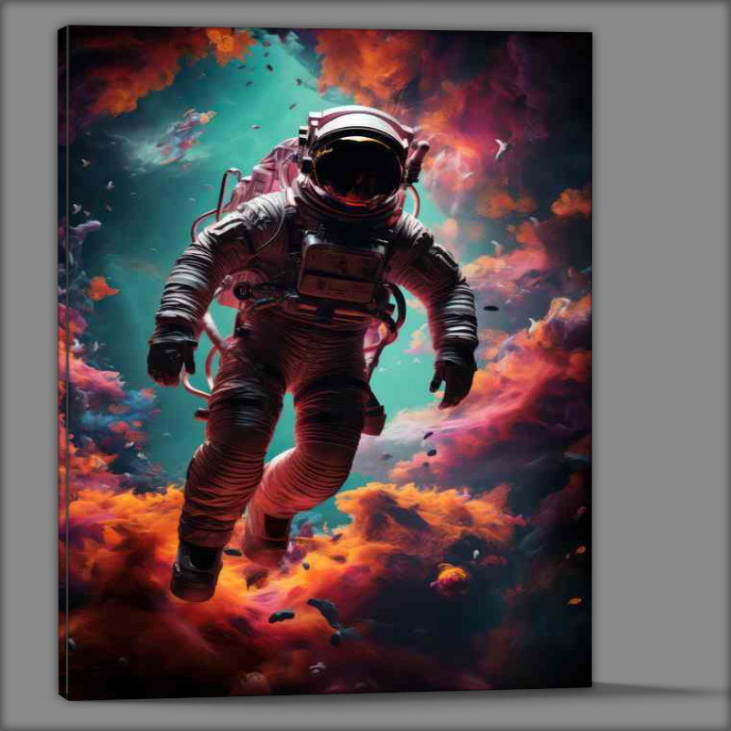 Buy Canvas : (Intergalactic Odyssey Astronauts Stellar Journey)