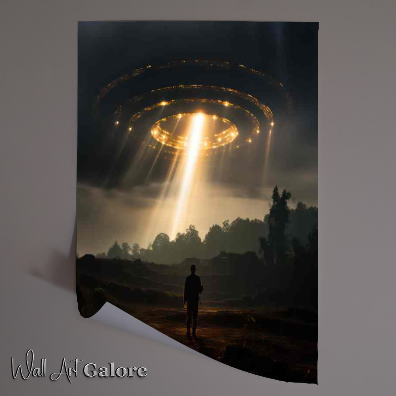 Buy Unframed Poster : (Interplanetary Mysteries Probing UFO Phenomena)