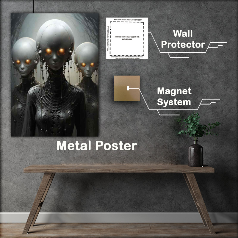 Buy Metal Poster : (Interstellar Beings The Truth about Aliens Revealed)