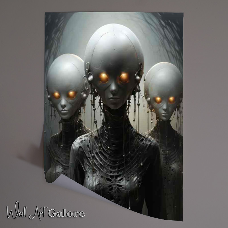 Buy Unframed Poster : (Interstellar Beings The Truth about Aliens Revealed)