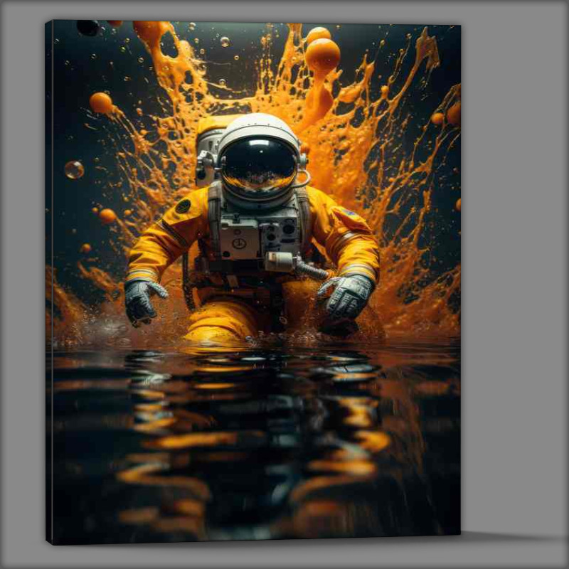 Buy Canvas : (Interstellar Explorer Astronauts Journey)