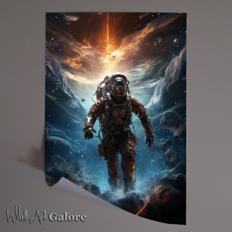 Buy Unframed Poster : (Interstellar Explorer Astronauts Journey to the Stars)