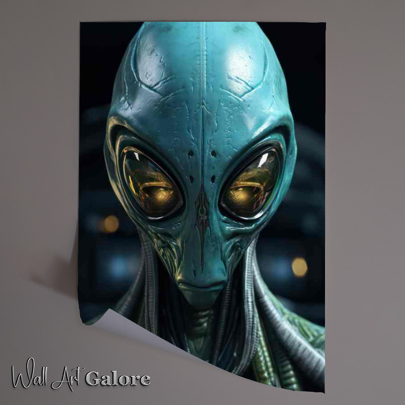 Buy Unframed Poster : (Interstellar Mysteries Alien Encounters Unveiled)