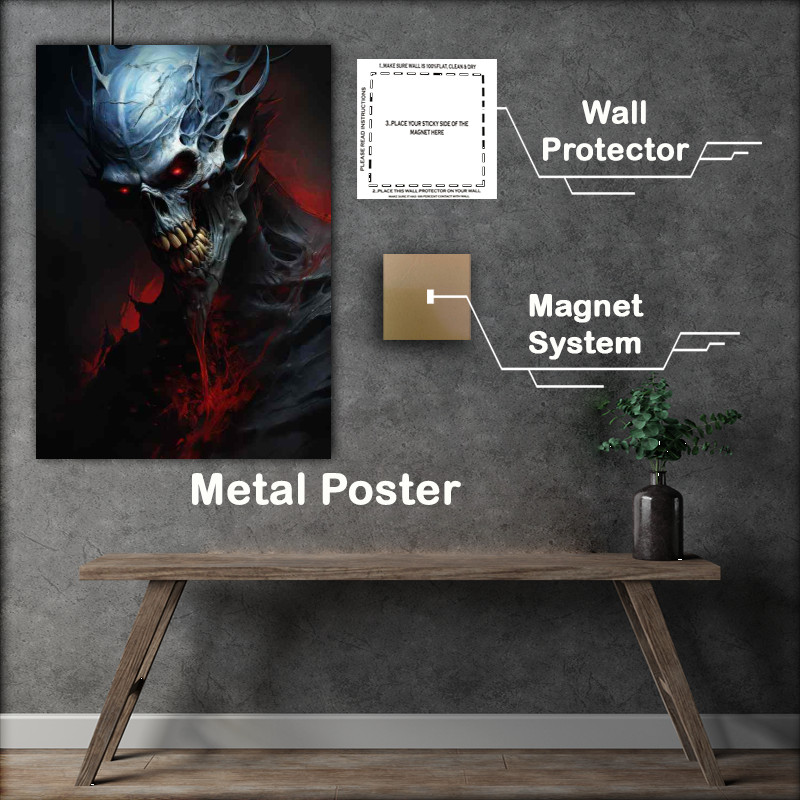 Buy Metal Poster : (City of Dark Tales)
