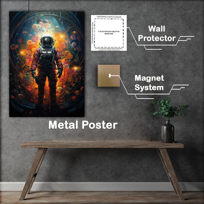 Buy Metal Poster : (Into the Infinite Revolutionary Space Missions)