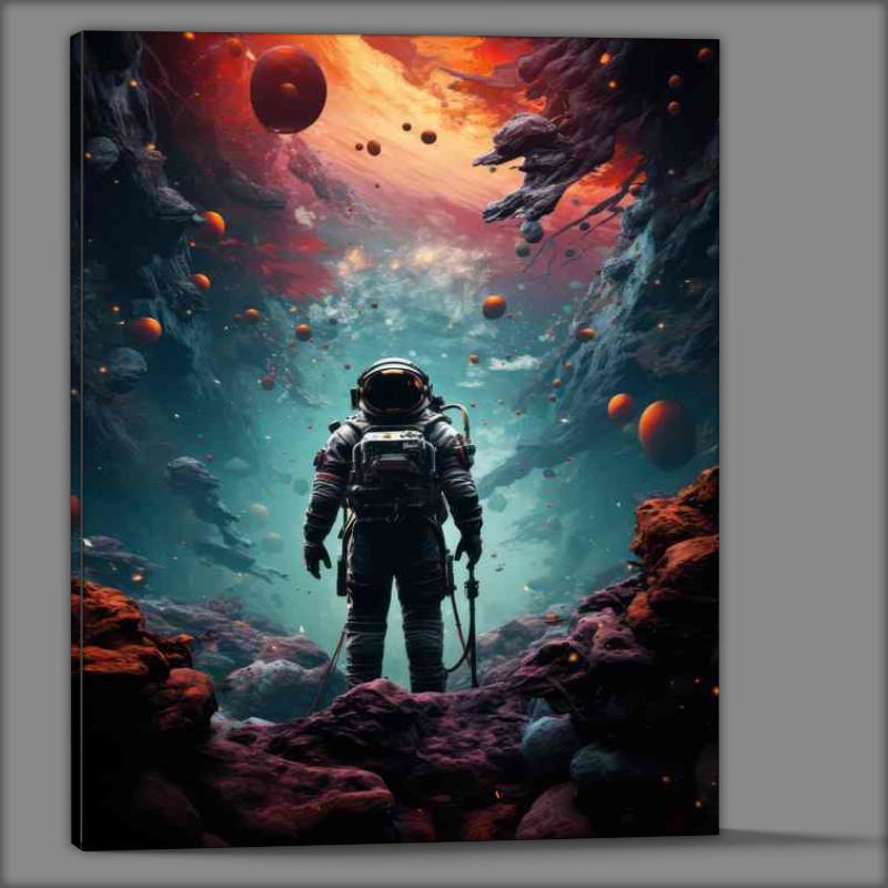 Buy Canvas : (Mans Journey to the Universe)