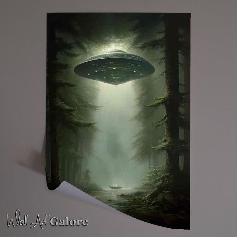 Buy Unframed Poster : (Mysteries of the Cosmos UFO Encounters Declassified)