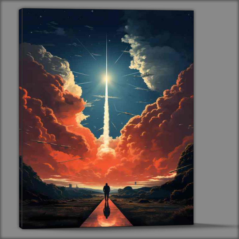 Buy Canvas : (Skys the Limit Exciting Escapades of Rocket Launches)