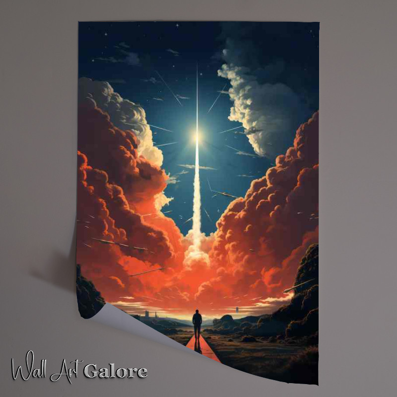 Buy Unframed Poster : (Skys the Limit Exciting Escapades of Rocket Launches)