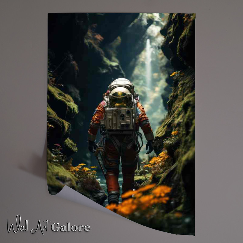Buy Unframed Poster : (Stellar Voyager Astronauts Exploration of the Universe)