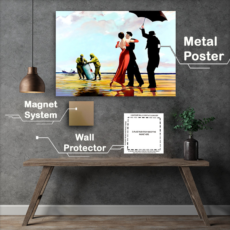 Buy Metal Poster : (Toxic waste dance)