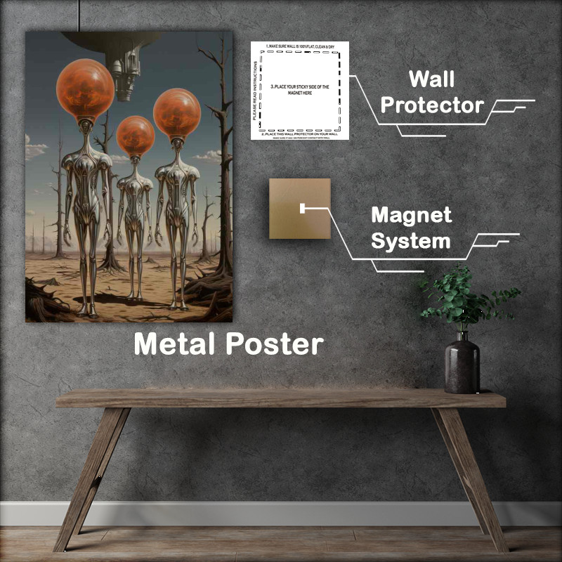Buy Metal Poster : (The Endeavors of Space Exploration)
