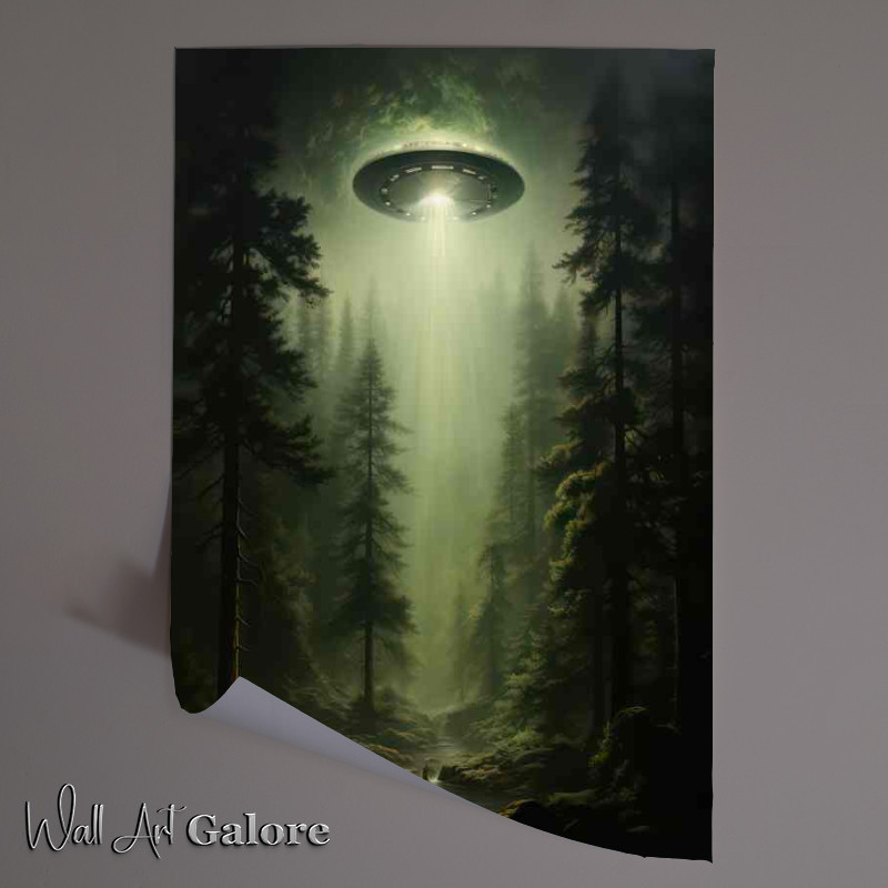 Buy Unframed Poster : (UFO Odyssey Exploring Alien Encounters)