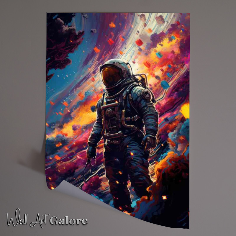 Buy Unframed Poster : (Uncharted Cosmos The Exploration of Space Frontiers)