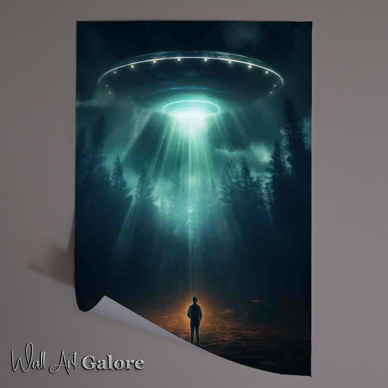 Buy Unframed Poster : (Unearthly Appearances Investigating UFO Sightings)