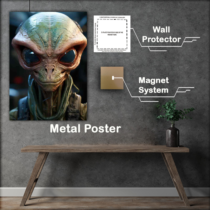 Buy Metal Poster : (Unearthly Discoveries Probing Alien Secrets)
