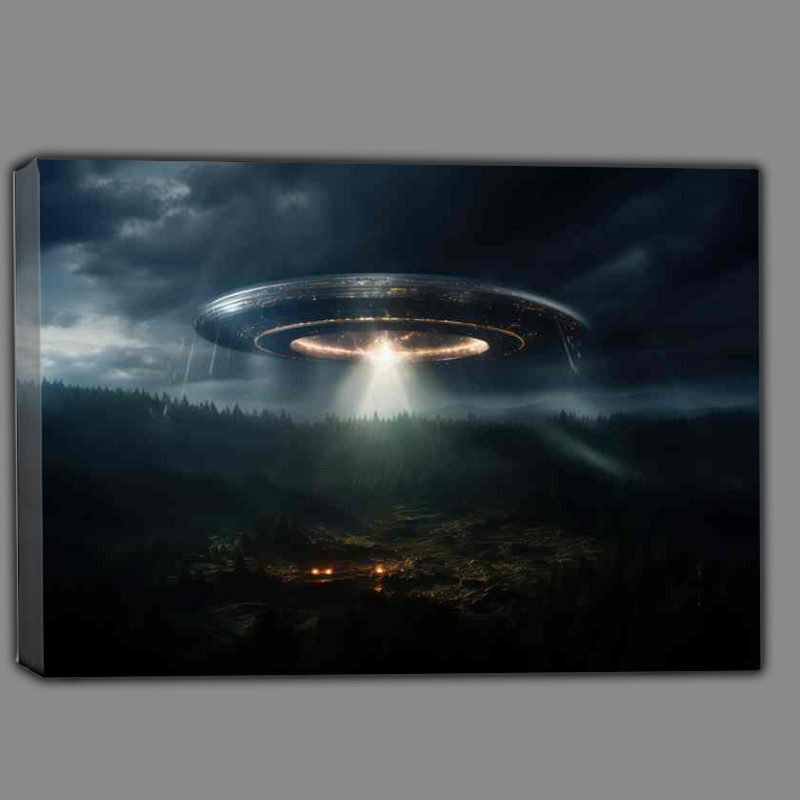 Buy Canvas : (Alien Encounters Uncovering UFO Phenomena)