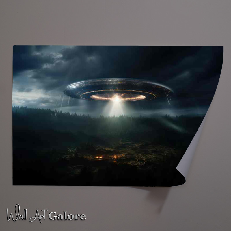 Buy Unframed Poster : (Alien Encounters Uncovering UFO Phenomena)