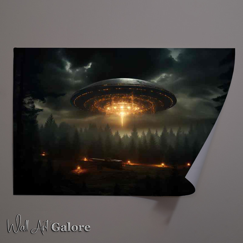 Buy Unframed Poster : (Beyond the Atmosphere Investigating UFO Mysteries)