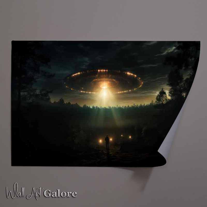 Buy Unframed Poster : (Extraterrestrial Appearances UFO Encounters Revealed)
