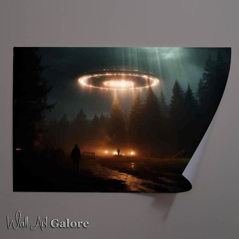 Buy Unframed Poster : (Extraterrestrial Investigations Probing UFO Sightings)