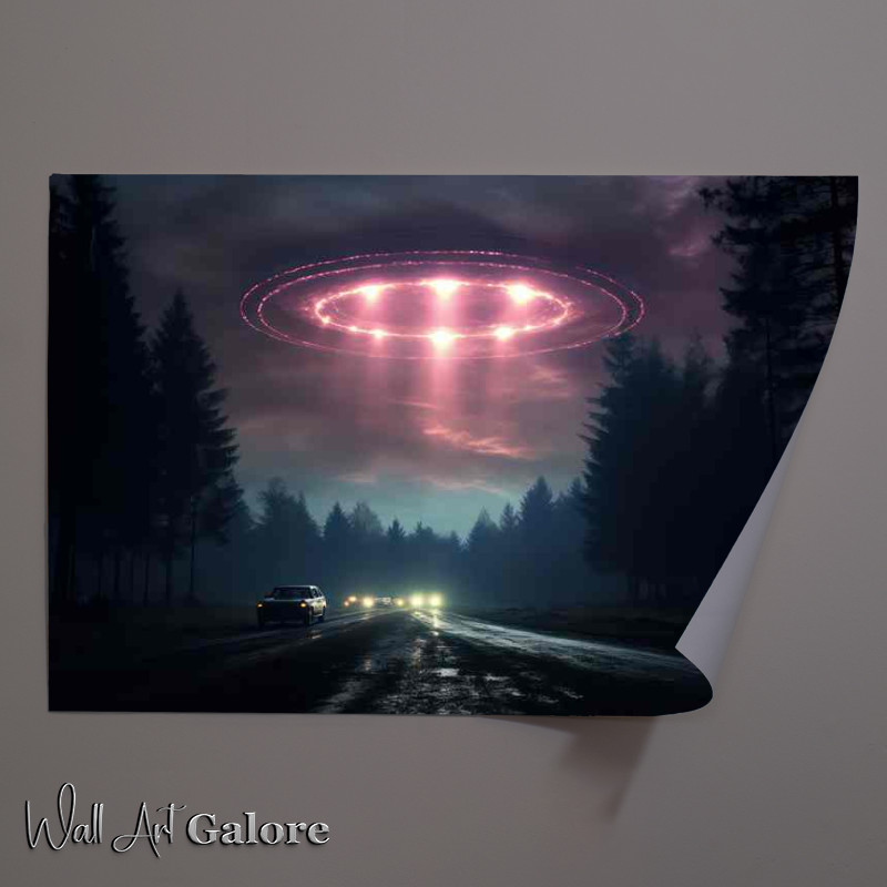 Buy Unframed Poster : (Galactic Intruders Examining UFO Appearances)