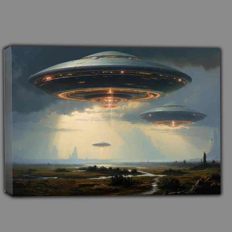 Buy Canvas : (Galactic Mysteries Uncovering UFO Secrets)