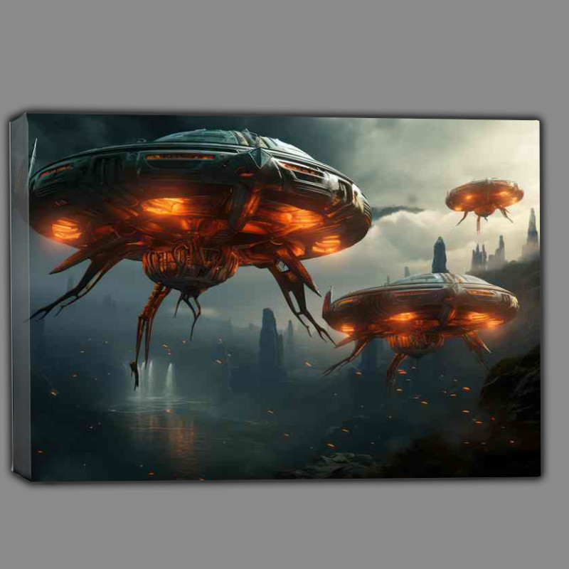 Buy Canvas : (Interstellar Visitors UFO Phenomena Unveiled)