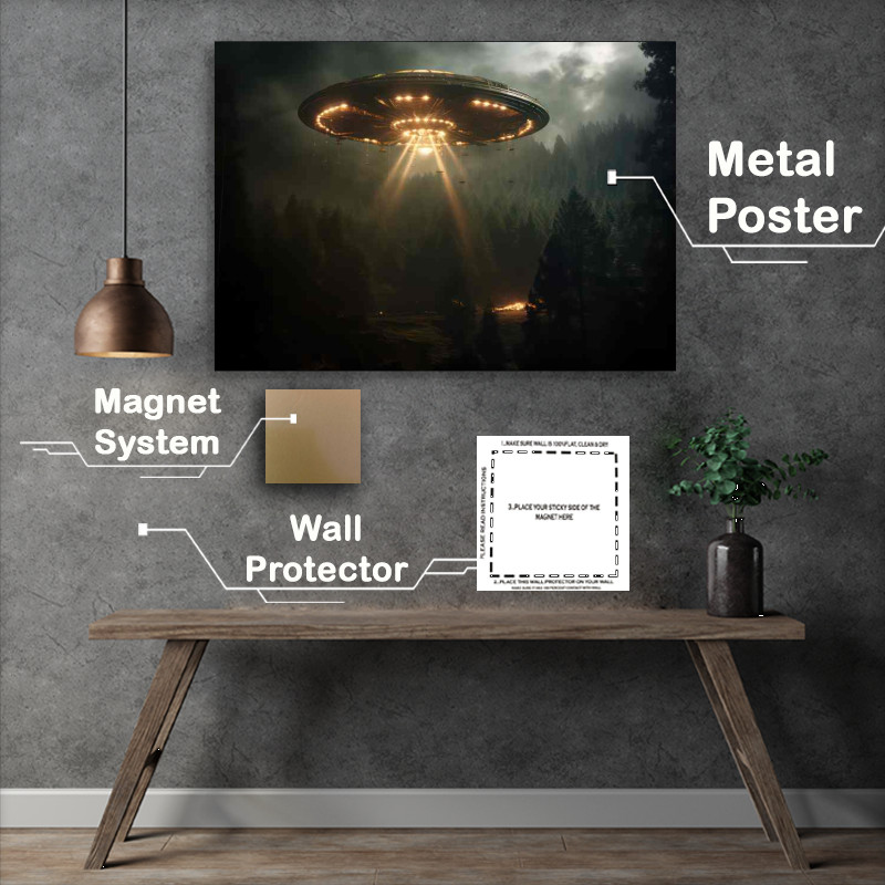 Buy Metal Poster : (Unidentified Cosmic Phenomena UFO Secrets Exposed)