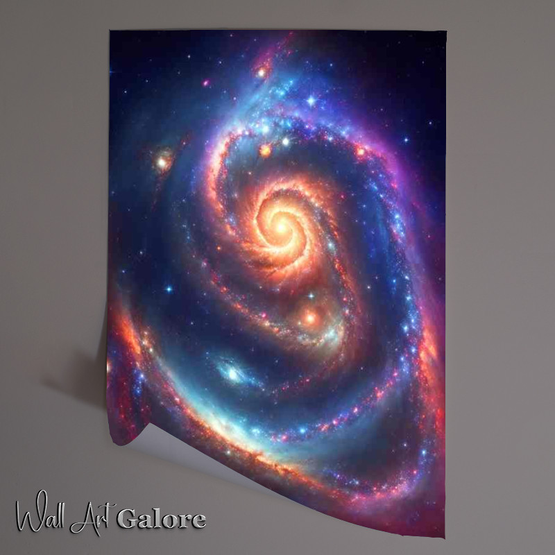 Buy Unframed Poster : (Cosmic Ballet The Dance of Nebulous Clouds)