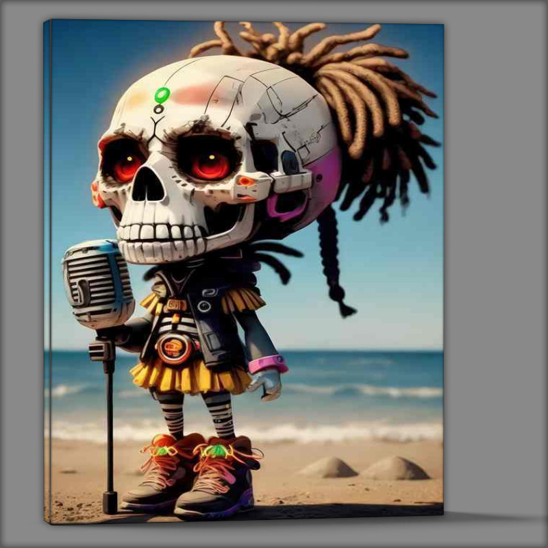 Buy Canvas : (Deaths Descent Delving into Macabre Depths)