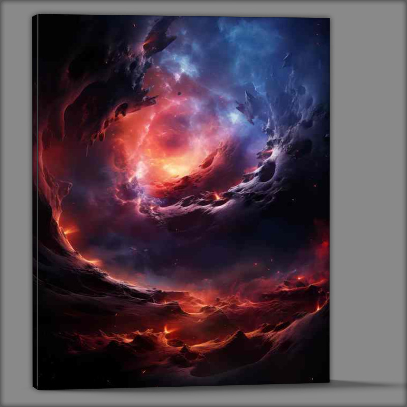 Buy Canvas : (Stardust and Gas The Composition of Nebula)