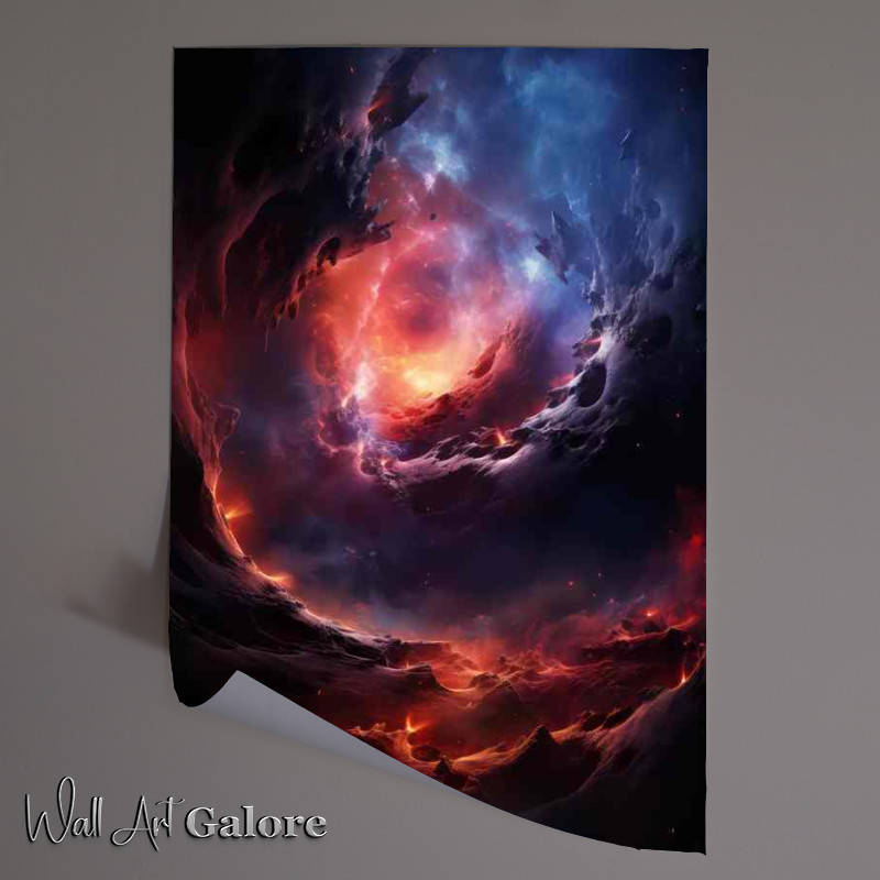 Buy Unframed Poster : (Stardust and Gas The Composition of Nebula)