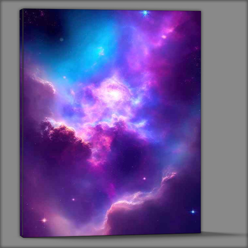 Buy Canvas : (Stellar Nurseries A Journey Through Nebula)
