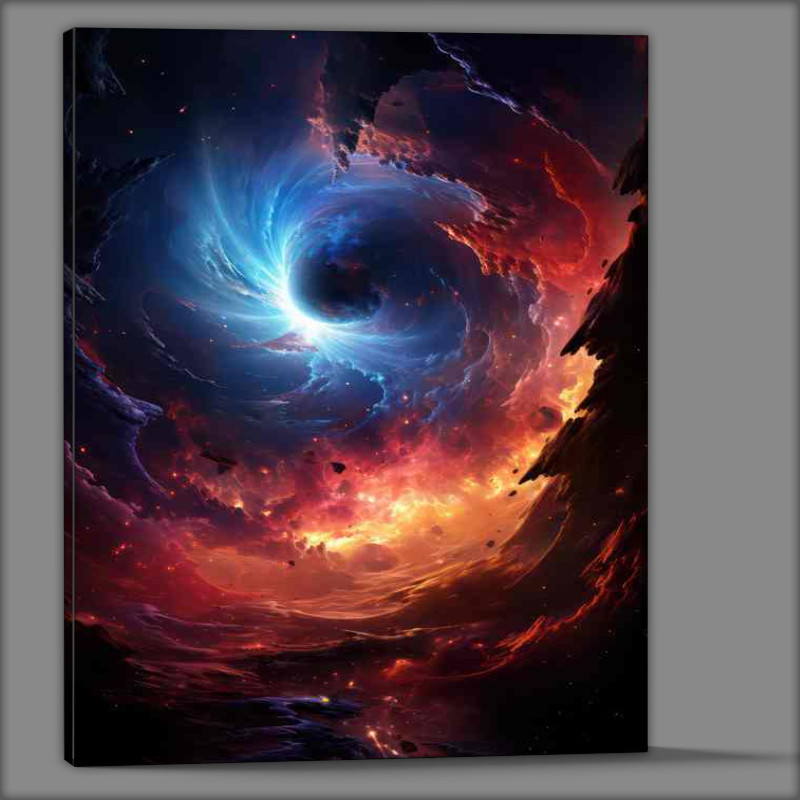Buy Canvas : (The Birthplace of Stars Inside Gorgeous Nebula)