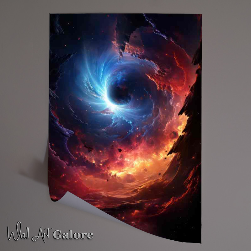 Buy Unframed Poster : (The Birthplace of Stars Inside Gorgeous Nebula)