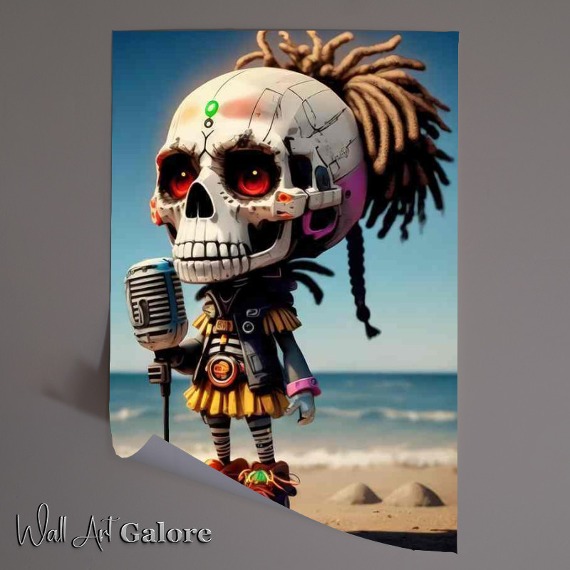Buy Unframed Poster : (Deaths Descent Delving into Macabre Depths)
