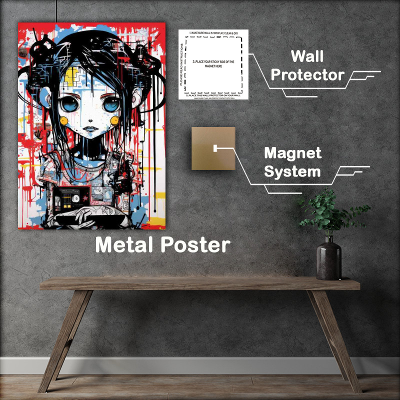 Buy Metal Poster : (Bold Expressions The Resonance of Pop Art)