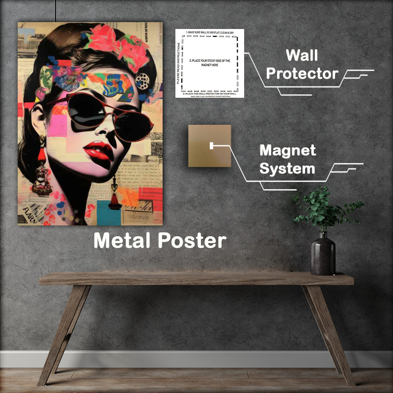 Buy Metal Poster : (Iconic Impact The Power of Pop Art)