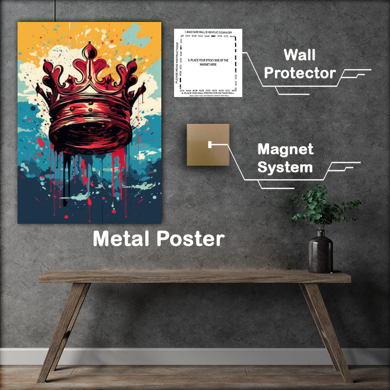 Buy Metal Poster : (Icons Reimagined Pop Arts Impact on Culture)