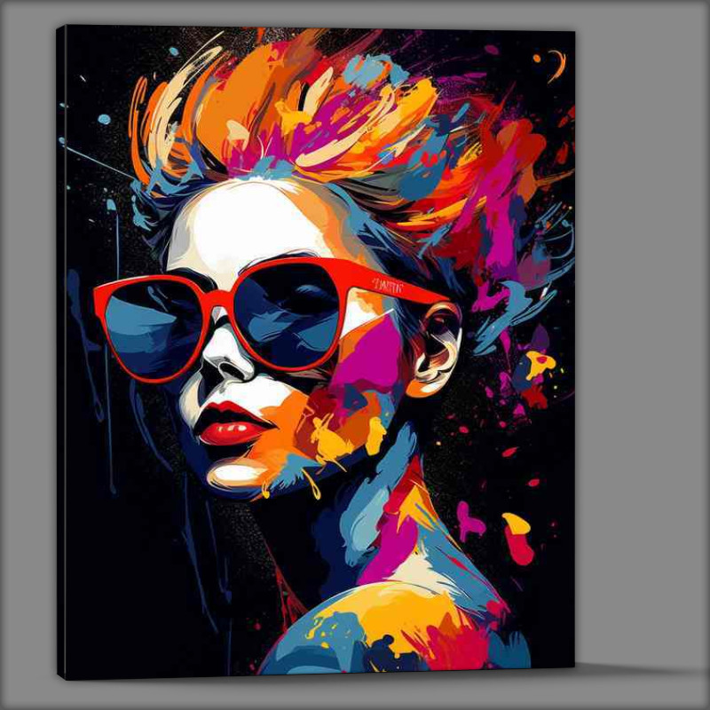 Buy Canvas : (Pop Artistry Vibrant Visuals)