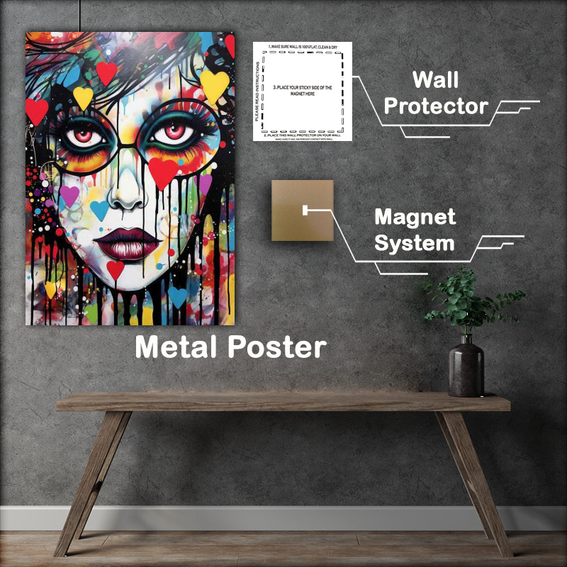 Buy Metal Poster : (isual Vibrance The Essence of Pop Art)