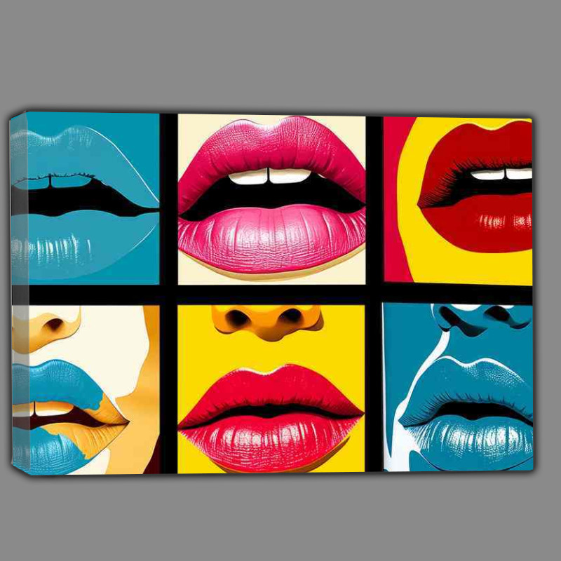 Buy Canvas : (Colorful Commentary Pop Art)