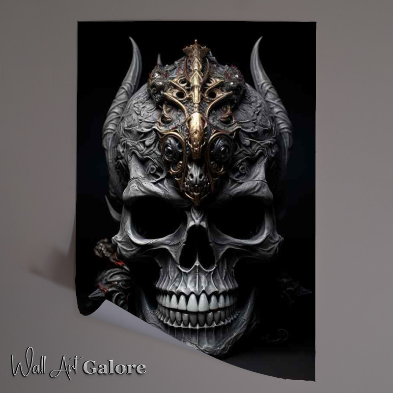 Buy Unframed Poster : (Decoded Death Understanding Macabre Symbols)