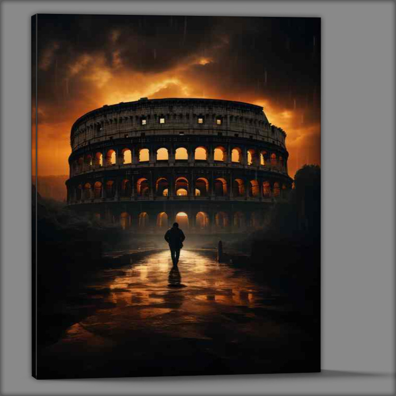 Buy Canvas : (Alone In Rome)