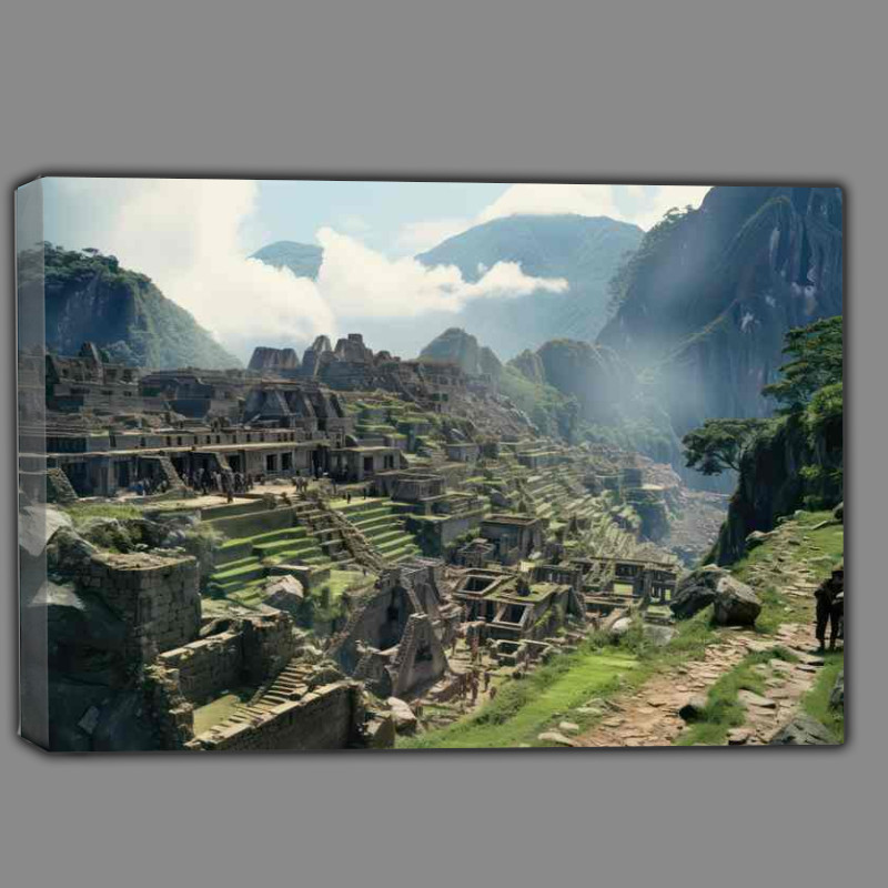 Buy Canvas : (Andean Treasure Machu Picchu)