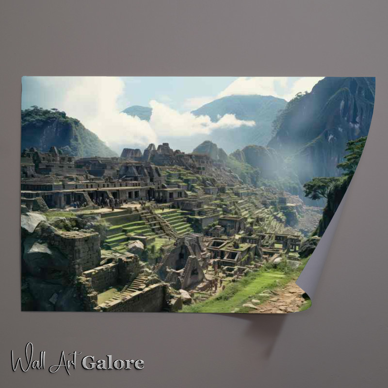 Buy Unframed Poster : (Andean Treasure Machu Picchu)